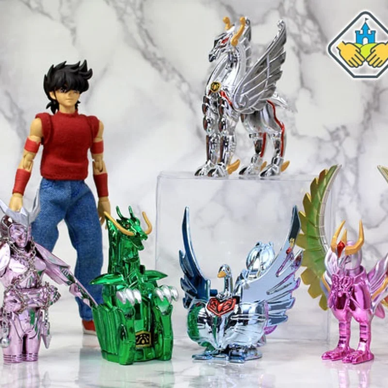 

Мини-Одежда с истинным покрытием аниме Saint Seiya, суперподобная жесткая шляпа, бронзовая, пять прочных, маленький, слабый коллекционный подаро...