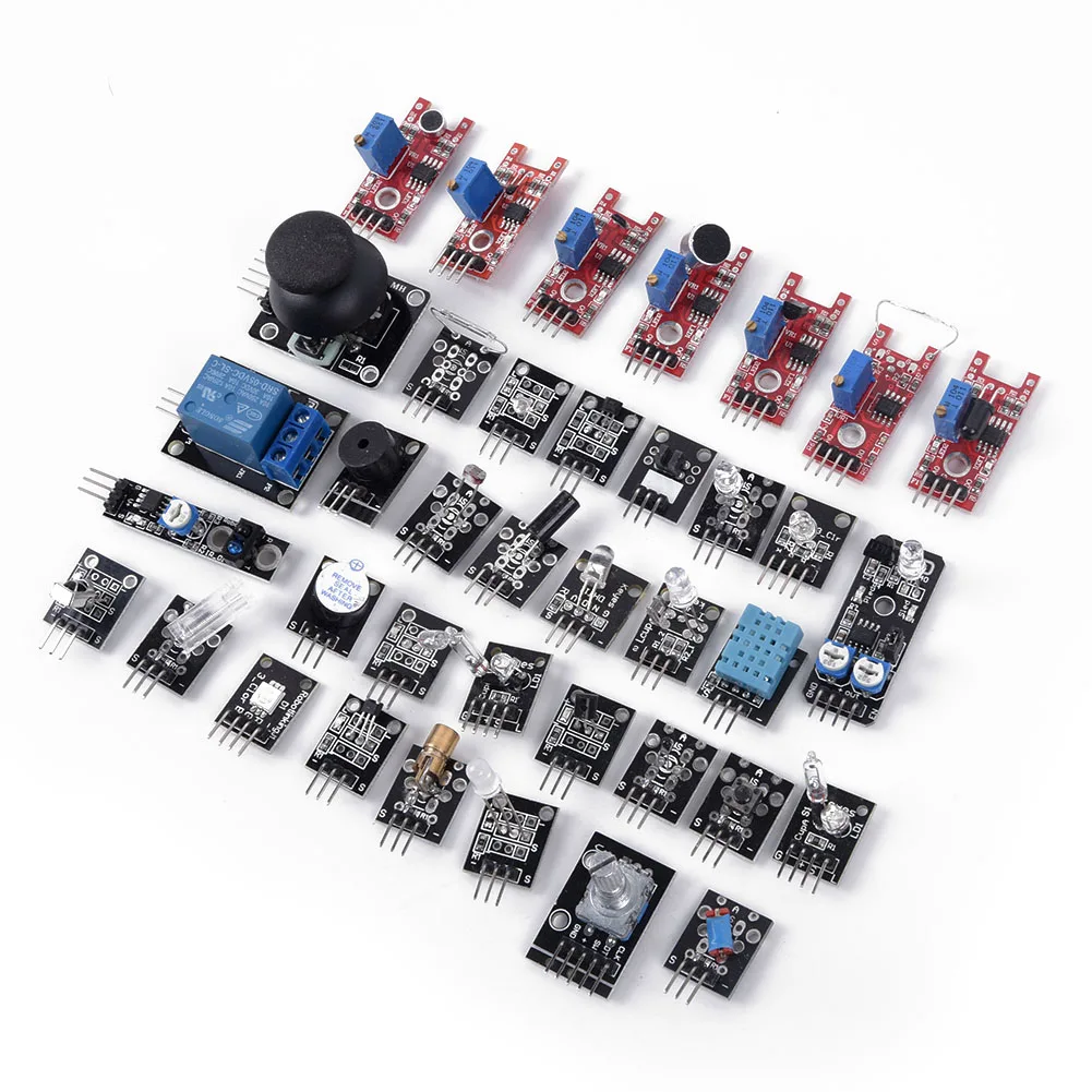 Комплект стартового модуля с датчиком 45 в 1/37 1 для Arduino Raspberry Pi eduation аксессуары