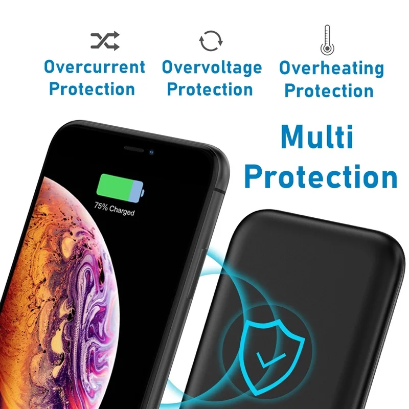 Беспроводное зарядное устройство Tongdaytech 15 Вт Qi для Iphone XS 8X11 Pro Max док-станция