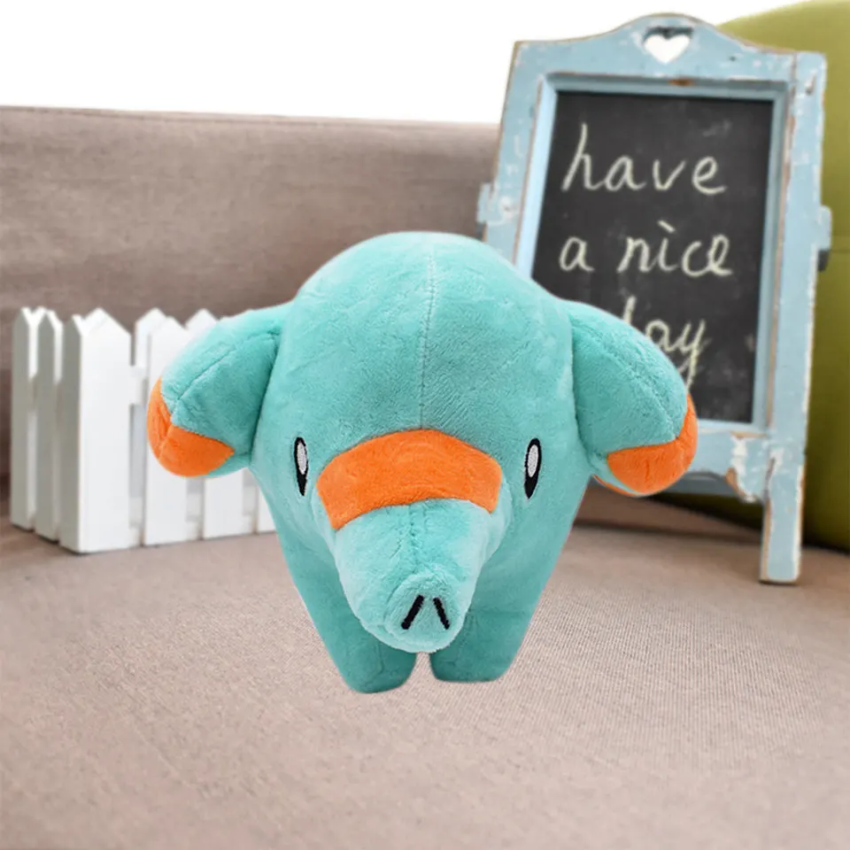 17 см японская аниме Кукла драконит плюшевые игрушки Peluche куклы мягкие животные сидящие Куклы Kawaii желтый милый Рождественский festy - Цвет: Phanpy