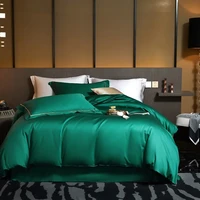 solid color 1000tc egyptian cotton duvet cover bed sheet set luxury sateen weave silky soft bedding set twin queen king size