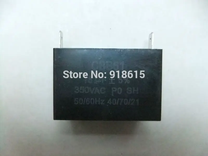 CBB61 16 мкФ 350В переменного тока. Конденсатор части генератора|Корпус цилиндра и