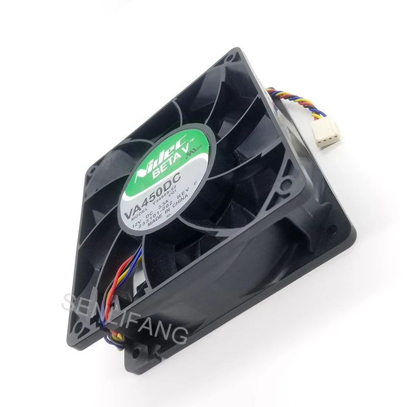 Оригинал для Nidec VA450DC V34809-90 120*120*38 мм 12 В постоянного тока 3 а 4-линейный