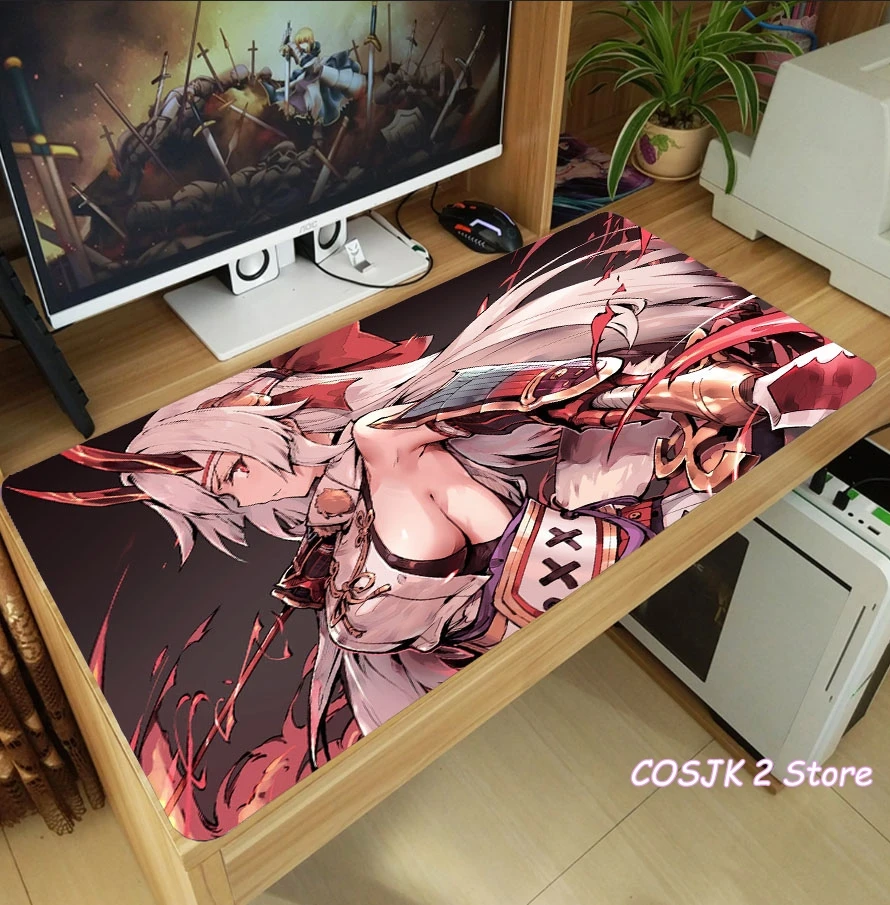 Коврик для мыши аниме Fate/Grand Order Tomoe Gozen Osakabehime Medb утолщенный игровой коврик