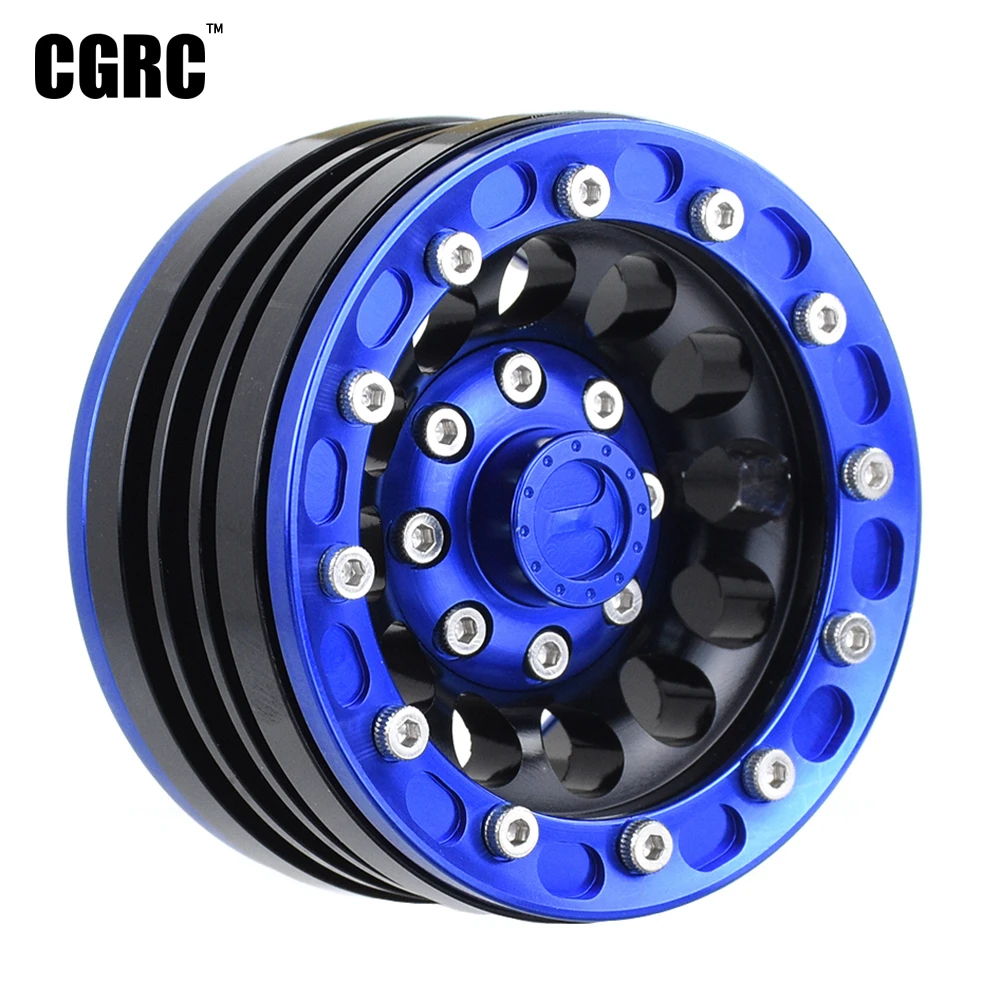 

4pcs CNC Alloy 1.9inch Beadlock Wheel Rim For 1/10 RC Crawler Car Traxxas TRX4 RC4WD D90 D110 Axial Scx10 90046 JIMNY VS4-10