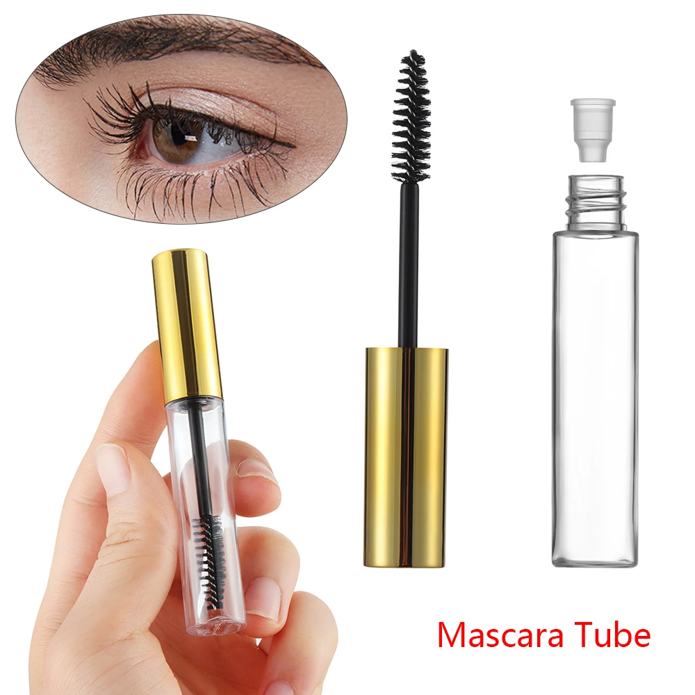 Новая портативная тушь для ресниц с кисточкой 2 шт. дорожный размер флакон