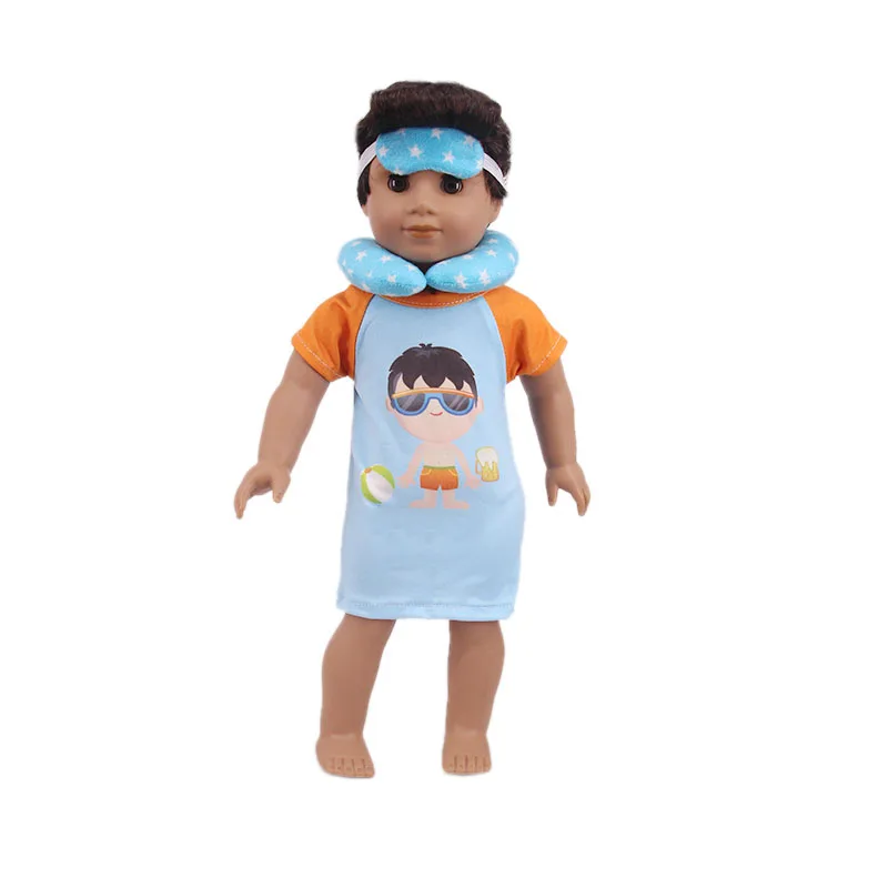 Набор из двух предметов u-образные подушки очки для сна рисунок шесть размеров 18