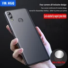 Чехол с магнитным держателем для автомобиля для Huawei Honor 9X 8X, Жесткий Чехол из поликарбоната для Huawei Honor 7X, Ультратонкий дышащий чехол с эффектом потертости