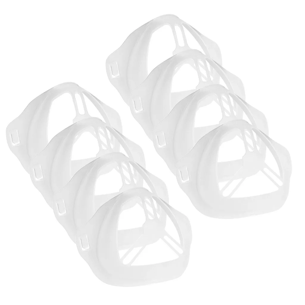 6 шт. маска для рта поддерживающая дыхание силиконовая держатель увеличивает