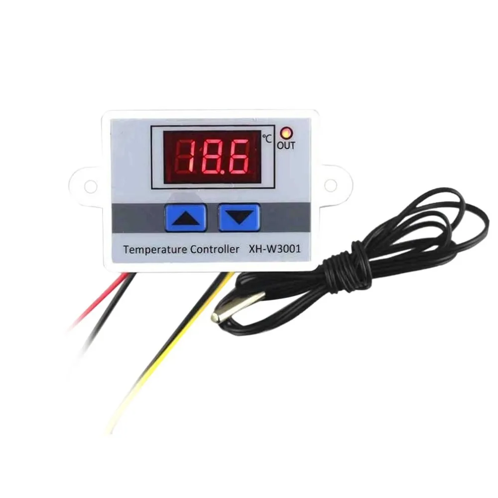 12V Digital LED Temperature Controller Thermostat Switch Waterproof Probe Wire Connect High Sensitivity Sensor | Автомобили и