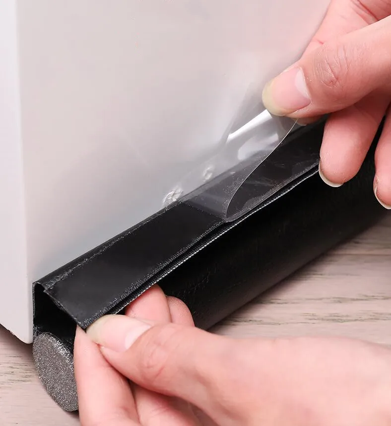 Самоклеящаяся лента для нижней части двери из пеноматериала хлопковая