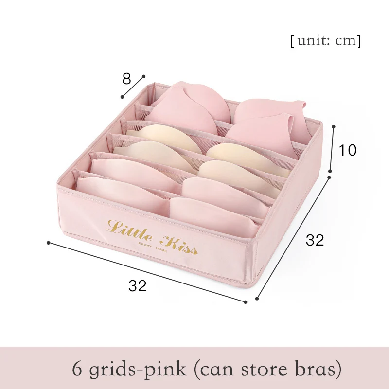 NEW Underwear Drawer Organizer Dividers Ondergoed Box Bh Opbergdoos Bras Scarves Ties Socks Storage |