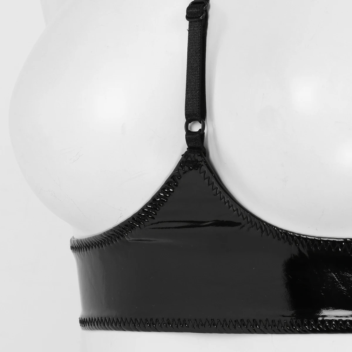 Женские эротические с мокрым эффектом женское белье из лакированной кожи