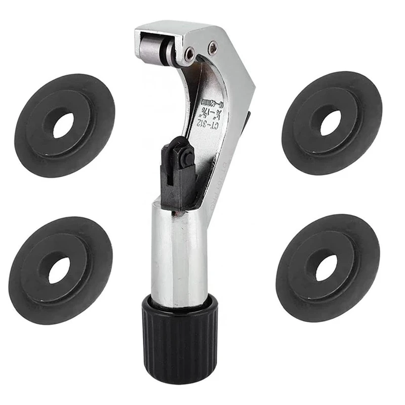 

Bicycle Tube Cutter 6-42mm Bike Steerer Tube Handlebar Fork Cutting Tool with Spare Disc Wheels Quick Repair Tool