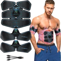 abdominal muscle stimulator with lcd display for menwomen ems abs trainer home gym workout exercise vibration fitness massager