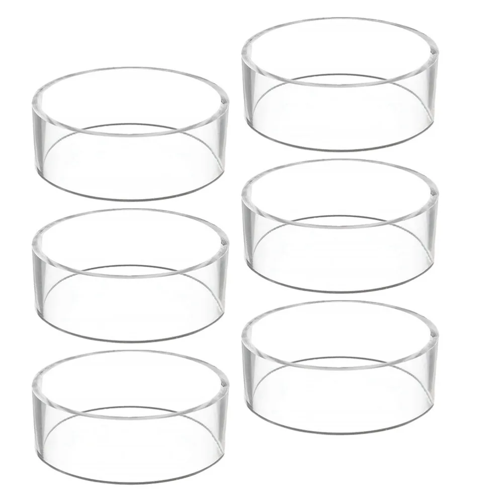 

6Pcs Basketball Football Storage Racks Displaying Holders (Transparent)