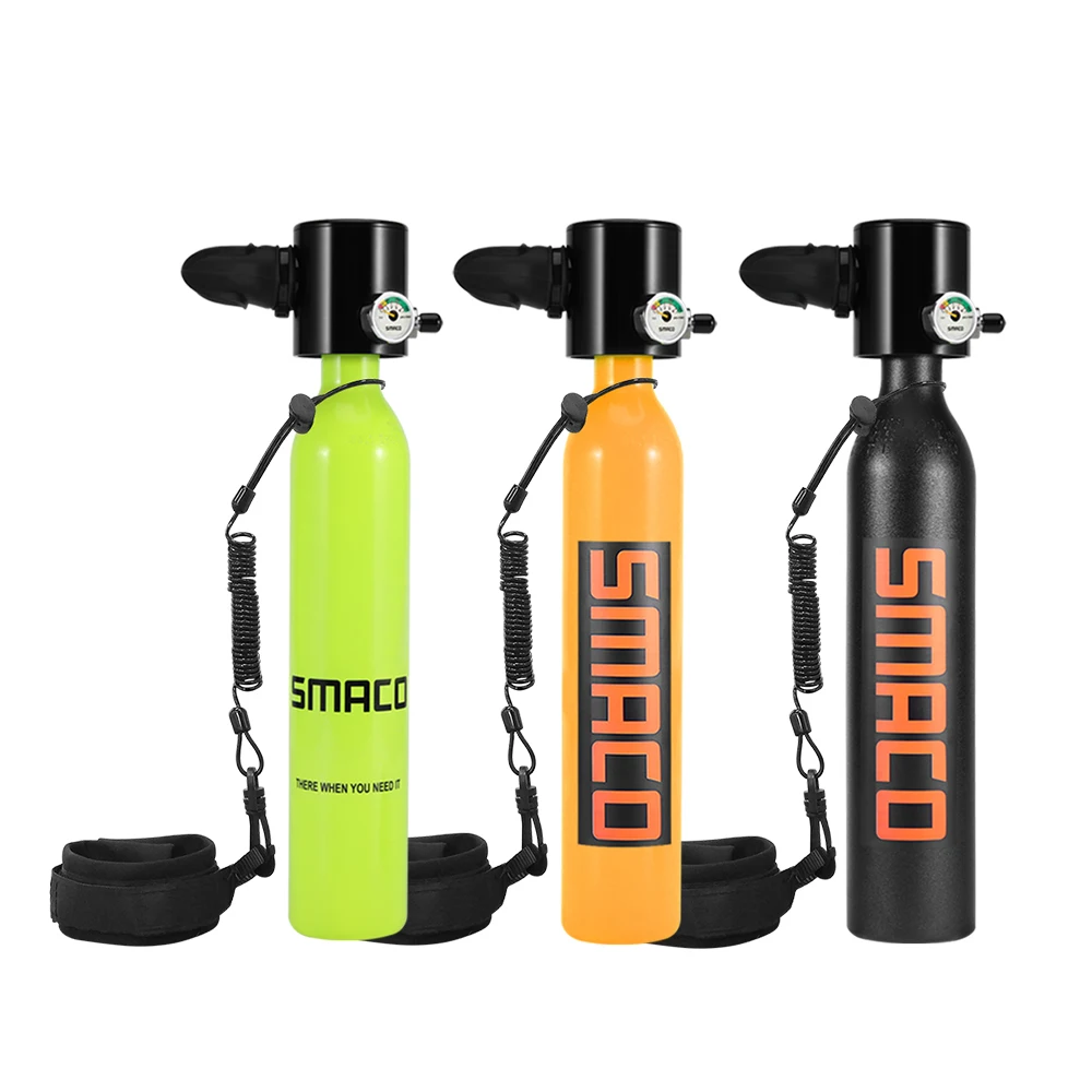 

2021 Hot S300 Scuba Diving Equipment Capacity 0.5L Time 10 Min Snorkeling Set Easily Use Underwater Scuba Diving Tank Oxygen