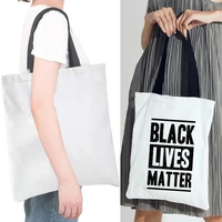 womens large shopper shopping tote bag word pattern shoulder bag female foldable storage reusable handbags