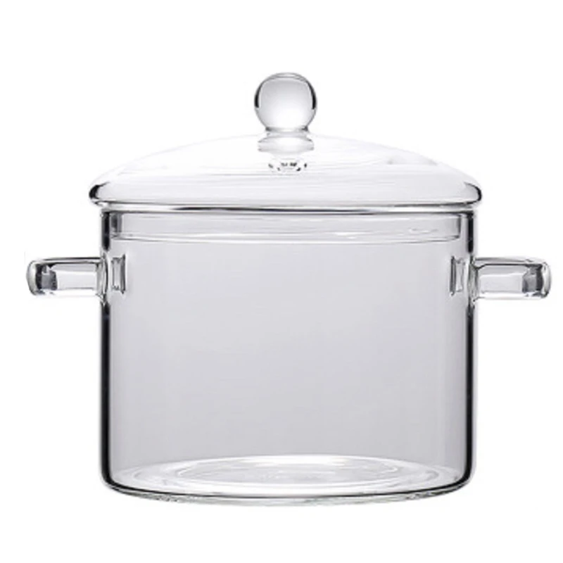 

Glass Saucepan Stove Pot For Kitchen Transparent Mini Soup Pot Noodle Bowl Cooker Stovetop Cooking Tools Accessories