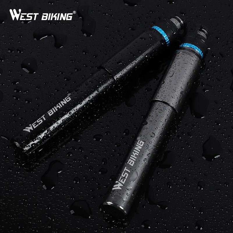 WEST BIKING 150 Psi велосипедный насос Schrader Presta клапан ручной мини Надувное колесо