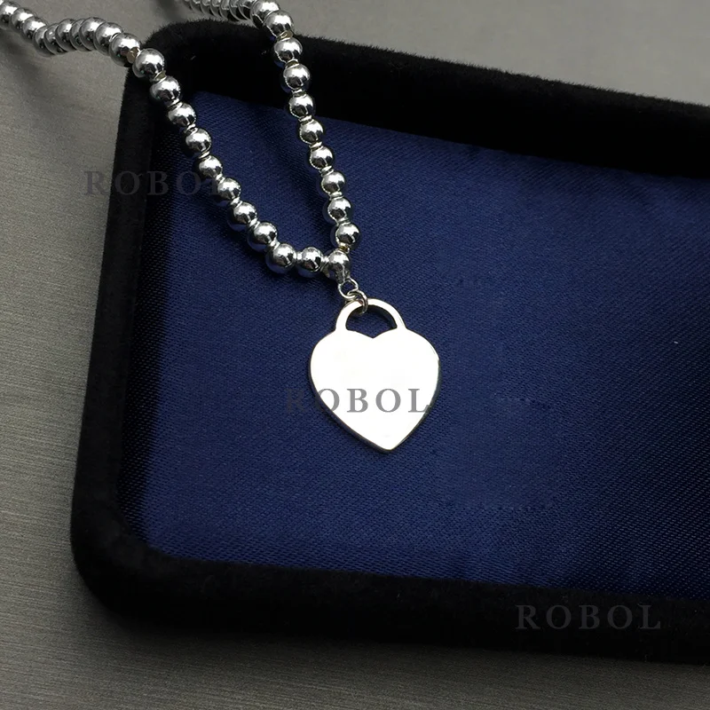 

Original High-quality Boutique 925 Sterling Silver Necklace 2020 Autumn New Exquisite Jewelry Exquisite All-match Free Shipping
