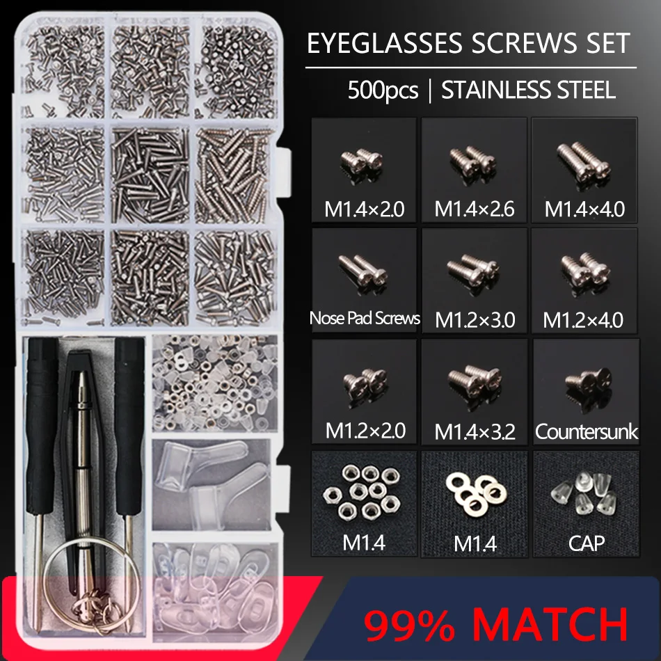 Фото - COLOUR_MAX Screws Nuts Nose Pad Optical Repair Tool Assorted Kit For Eyeglass Sun Glasses 1000 pcs glasses screws nut assortment 1 pc screwdriver 1 pc tweezers glasses repair kit screws for glasses optical repair