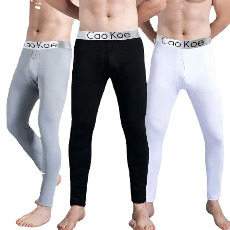 Высококачественные немецкие бархатные мужские теплые брюки леггинсы облегающие