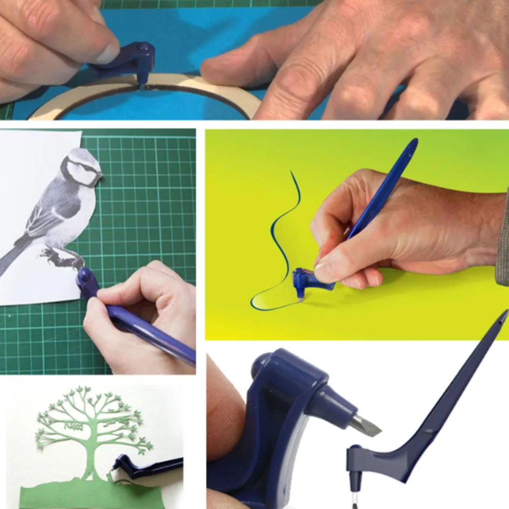 

Carving Knife Wood Carving Tools Fruit Craft Sculpture Engraving DIY Art Cutting Stationery Tool 360° Rotating Blade