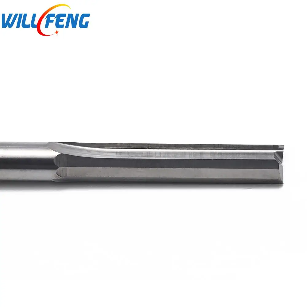 Концевая фреза с двумя прямыми канавками 2 шт./лот 6 мм|Запчасти для