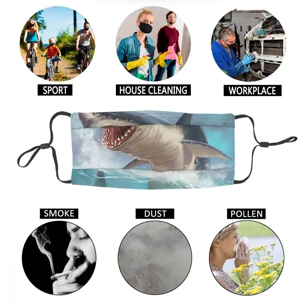 

Shark Mouth Mouth Face Mask Anti Haze/Anti Dust Mouth Mask