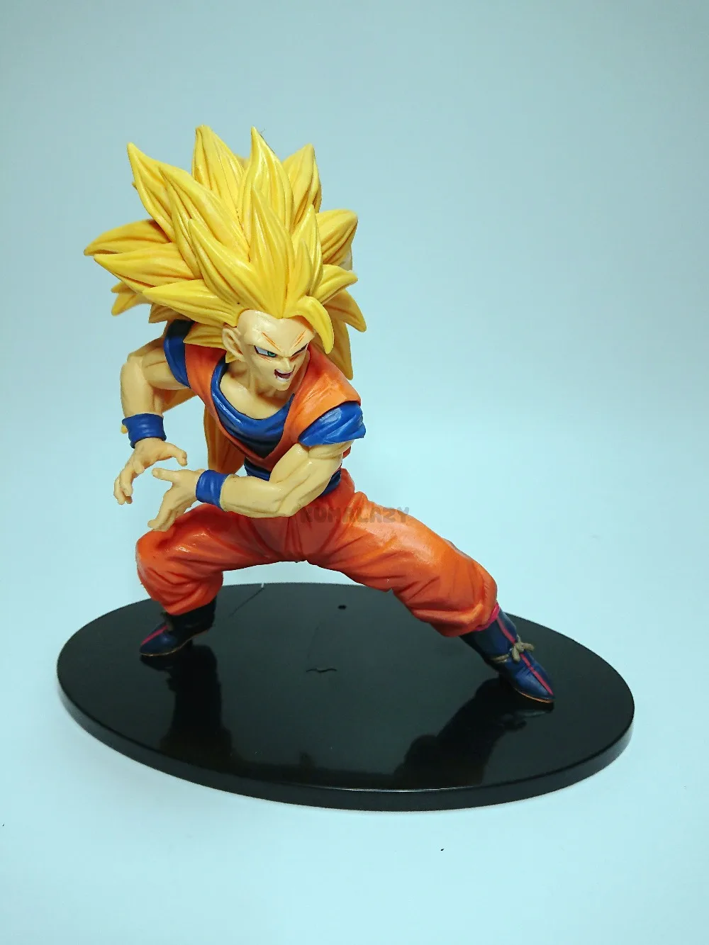

Фигурка Dragon Ball Z фигурка Сон Гоку со светодиодный ным световым эффектом DXF SC sculture VI 16 см фигурка из ПВХ аниме игрушка модель DBZ