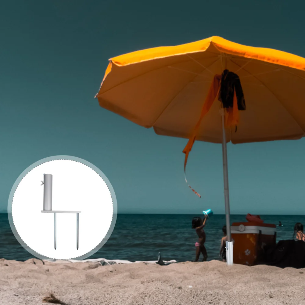 

1Pc Beach Garden Parasol Umbrella Flag Pole Holder Outdoor Umbrella Holder Stand