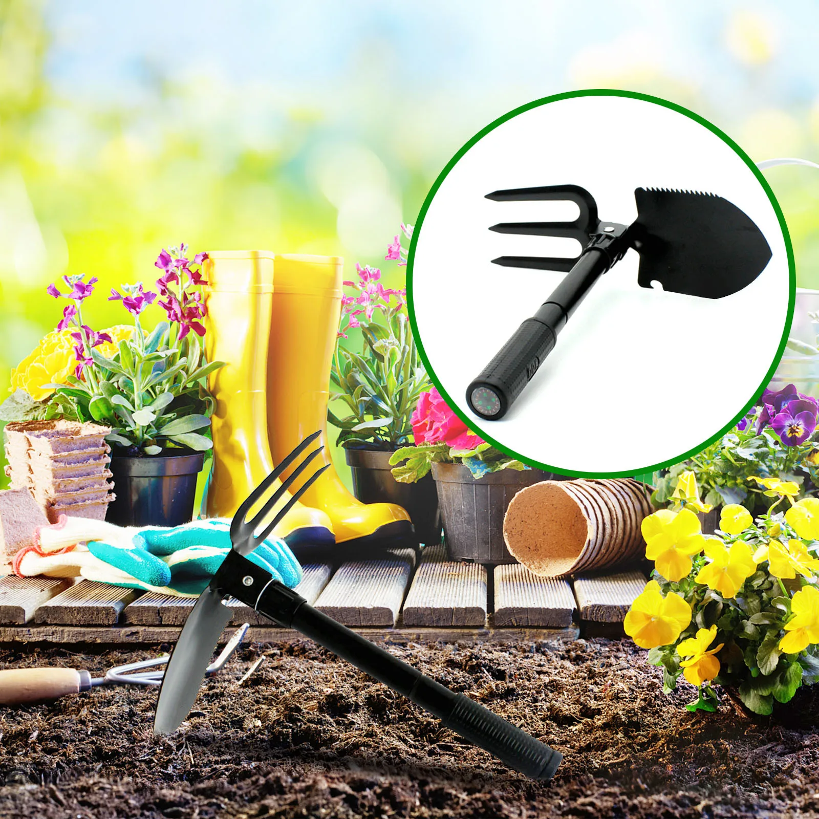 Садовый инструмент 2021 ручной мастерок лопата грабли для бонсая культиватор