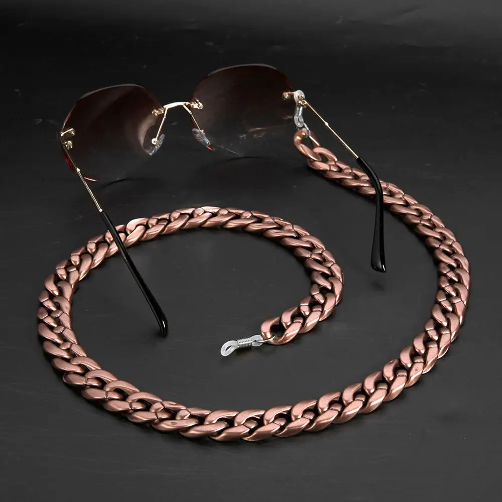 Teamer цепочка для очков Ретро акриловые очки шнурки-цепочки с цепочкой матовые