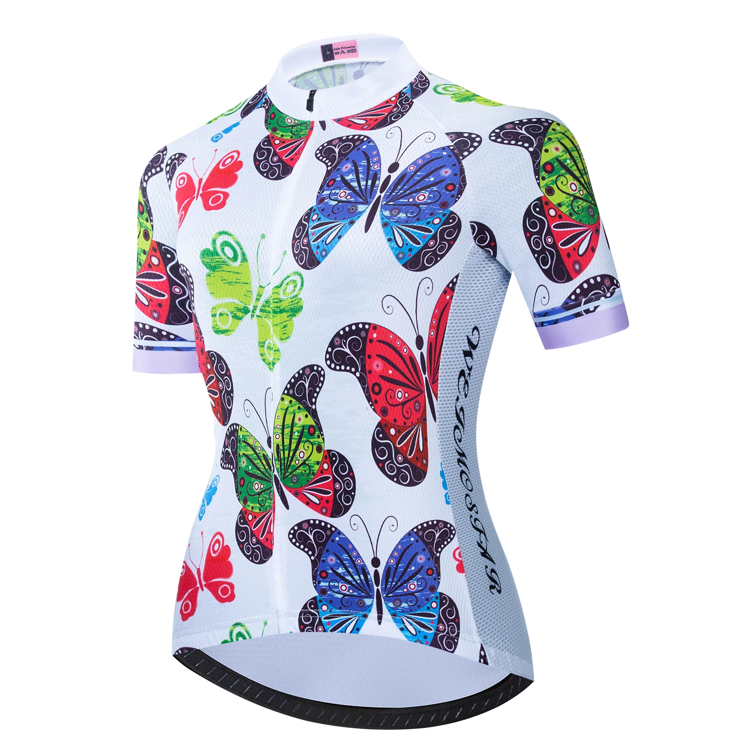 

2021 Summer Cycling Jersey Women Mtb Bicycle Clothing Sportswear Short Sleeve Maillot Ropa Ciclismo Girl Bike Shirt Butterfly