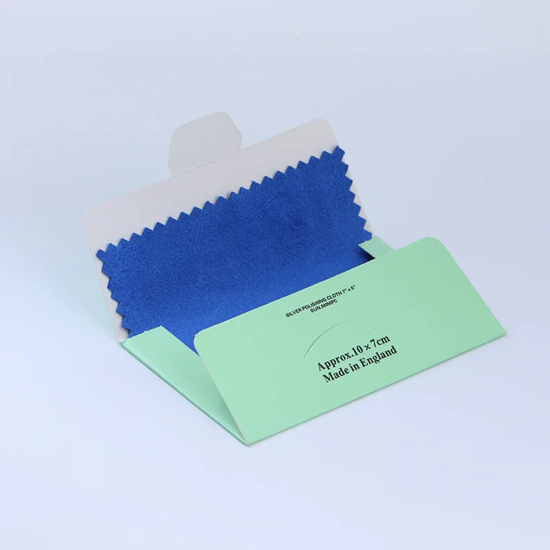 Высококачественная серебряная ткань мягкая фланелевая для очистки полировки