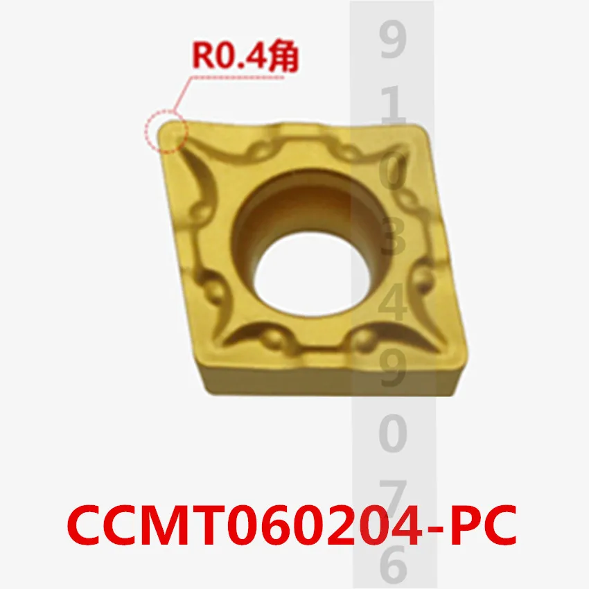 

CCMT060204-PC/CCMT060208-PC/CCMT060204-SL/CCMT060208-SL/CCMT060204-MP CNC carbide inserts Special for Steel 10PCS/BOX