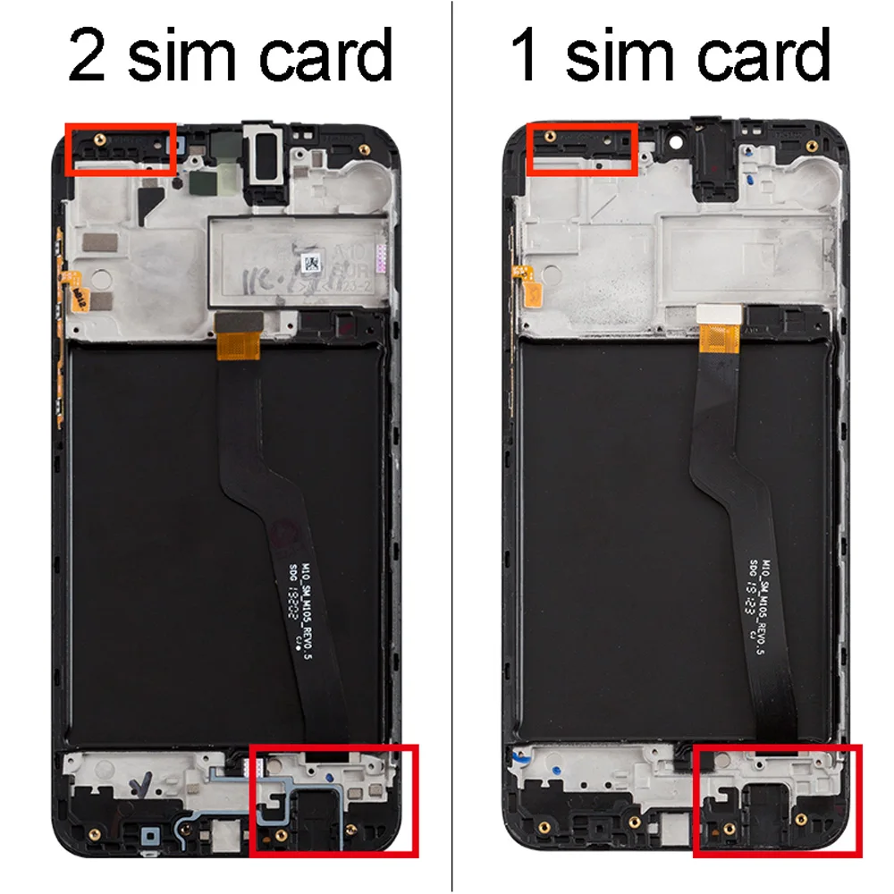 Оптовая продажа Оригинальный дисплей для Samsung A10 Lcd Galaxy A105 /Ds A105F A105M экран ЖК