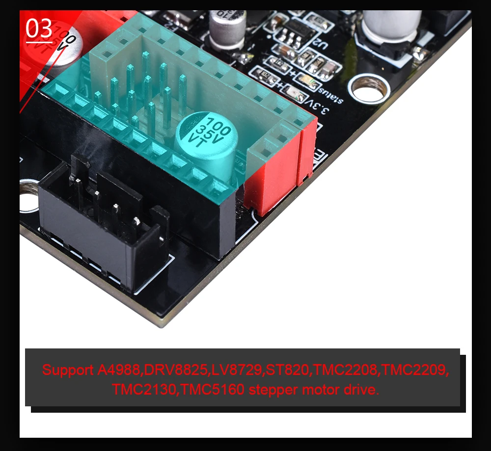 BIGTREETECH SKR E3 DIP V1.1 32 бит материнская плата с TMC2208 TMC2130 SPI драйвер для Ender 3/5 Pro VS GEN L SKR V1.3 SKR MINI E3