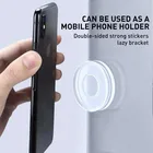 Универсальный автомобильный держатель для Мобильный телефон, гелевая паста, нано-наклейки, не оставляют следов, резиновые наклейки на стену для смартфона, кухни