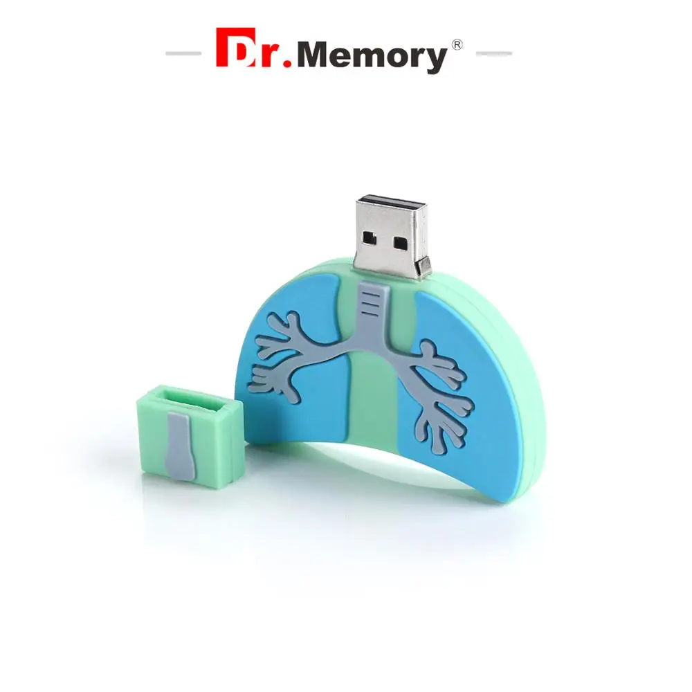 Cartoon Lung креативный USB флеш-накопитель 2,0 ручка-накопитель SD U дисковая карта новая 4 ГБ 8 ГБ 16 ГБ 32 ГБ 64 Гб 128 Гб флешки, USB флеш-карта