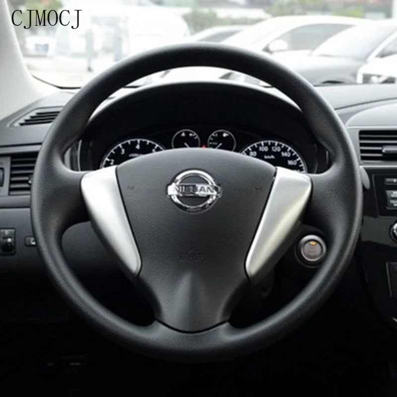 

for Nissan Qashqai Teana Tiida X-TRAIL Bluebird Sylphy Hand-Stitched Black Suede Steering Wheel Cover Interior Car Accessories