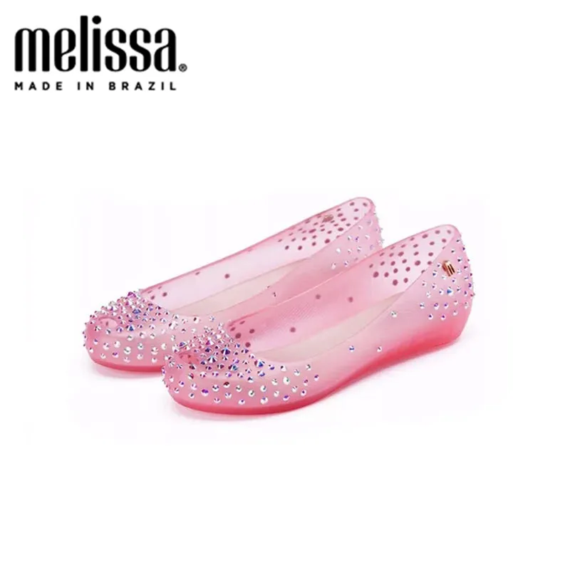 Melissa Ultragirl 2020 женские сандалии на плоской подошве Брендовые прозрачные женская