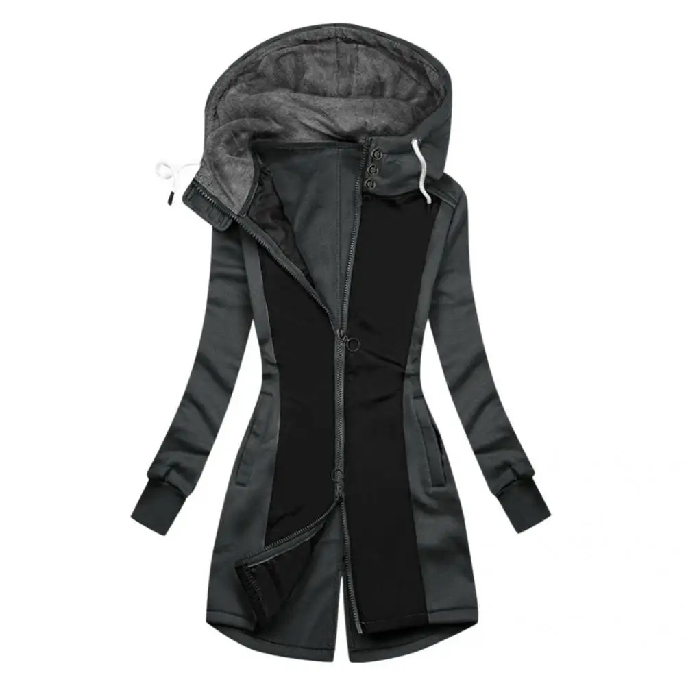 

Hooded Coat Autumn Winter Anti-pilling Cardigan Winter Coat Wear Resistant Winter Coat 2022