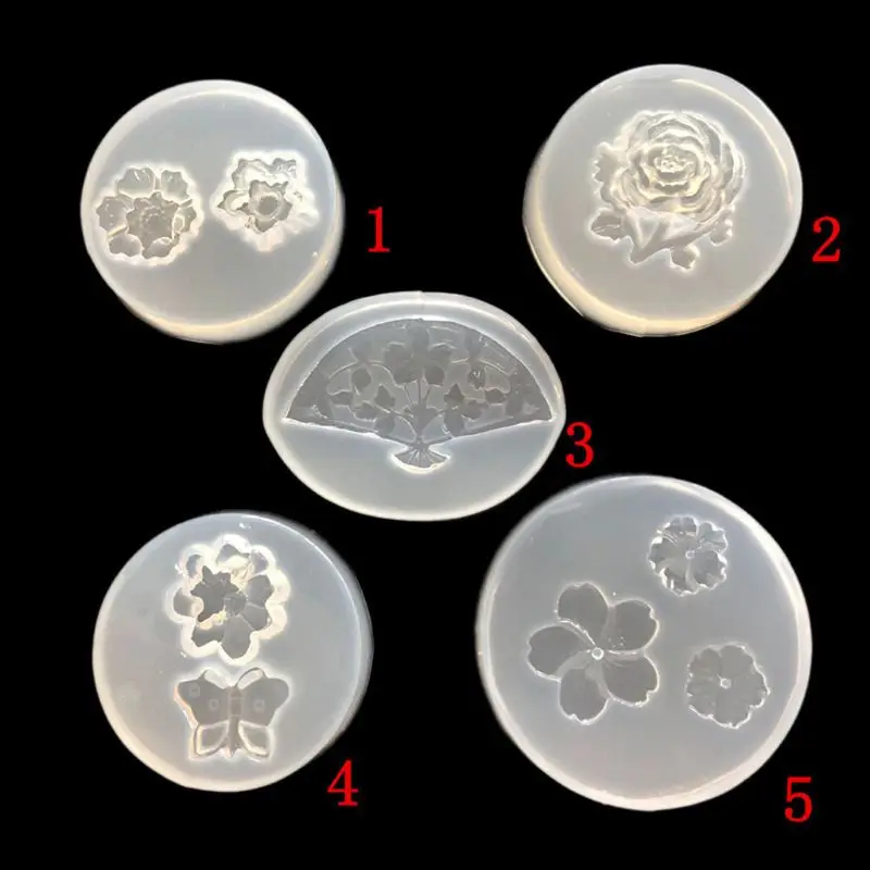 

Flower Blossom Pendant Epoxy Resin Casting Mold Silicone Mold Jewelry Making