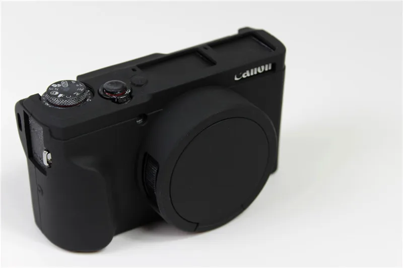 portable Rubber Body Cover silicone Case camera bag for Canon G5 X Mark ii G5XII G5XM2 G5X II protective | Электроника