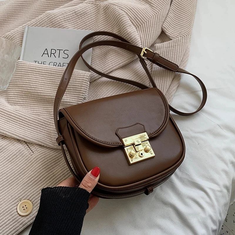 

Luxury Flap Crossbody Messenger Shoulder Bags for Women 2021 Mini PU Leather Winter Fashion Travel Casual Handbags Purses