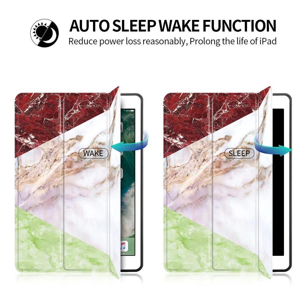 Чехол для IPad 9,7 Funda Tpu кожаный чехол для Ipad кожаный чехол для IPad чехол 6-го поколения