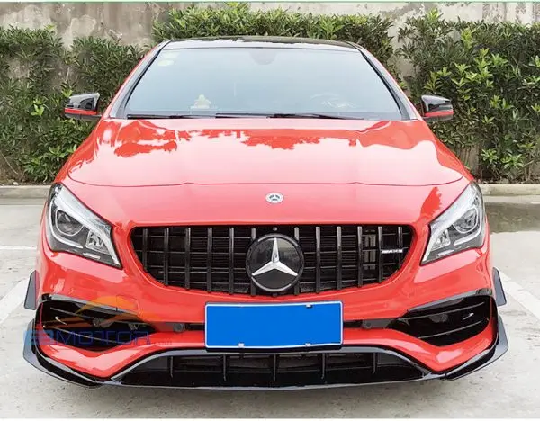 Передние бамперы VAD из углеродного волокна для Benz W117 CLA180 кла200 кла220 кла250 кла45 16-18