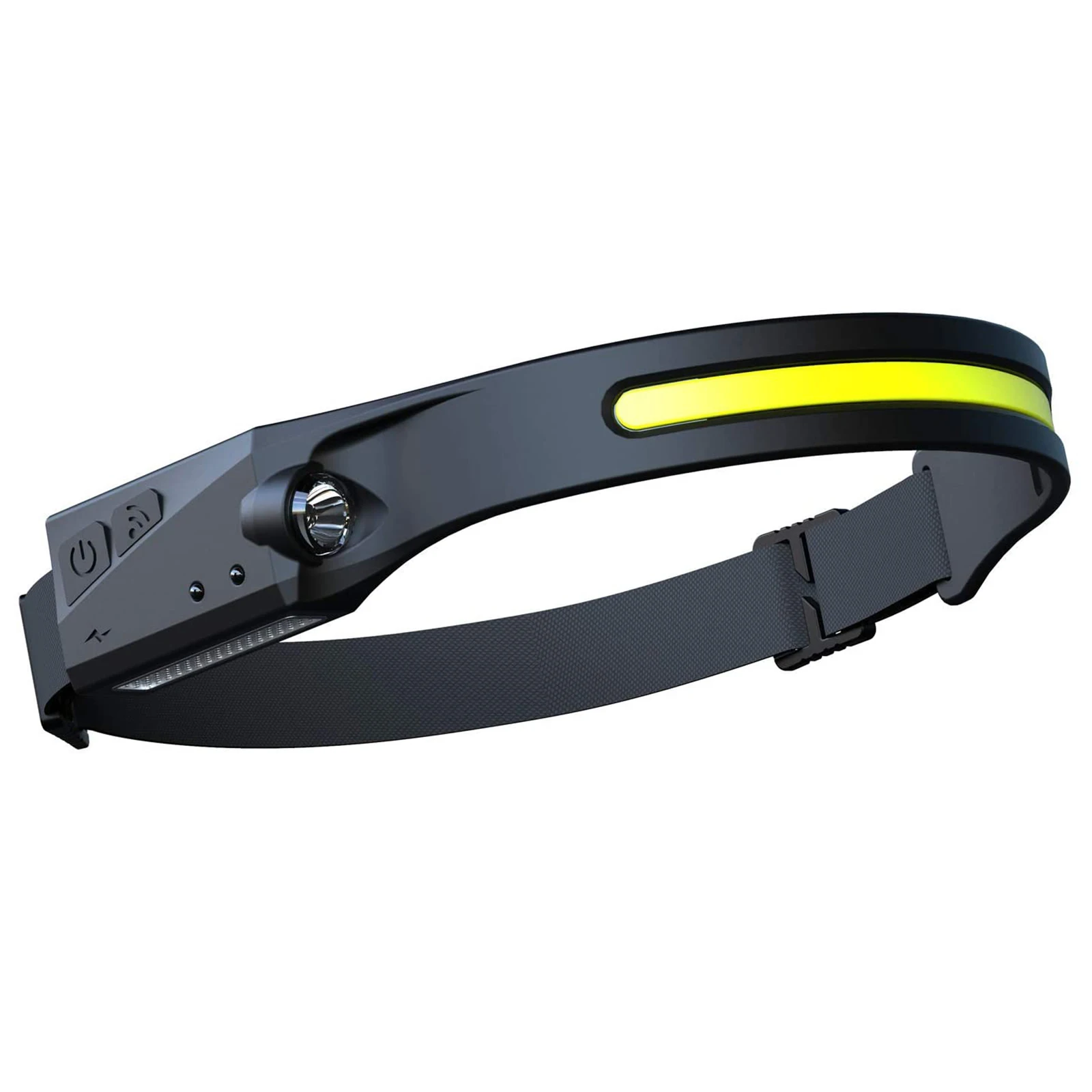 

Induction Headlamp COB LED Head Lamp with Built-in Battery Flashlight USB Rechargeable Torch 5 Lighting Modes Work Light